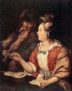 The Music Lesson Frans van Mieris